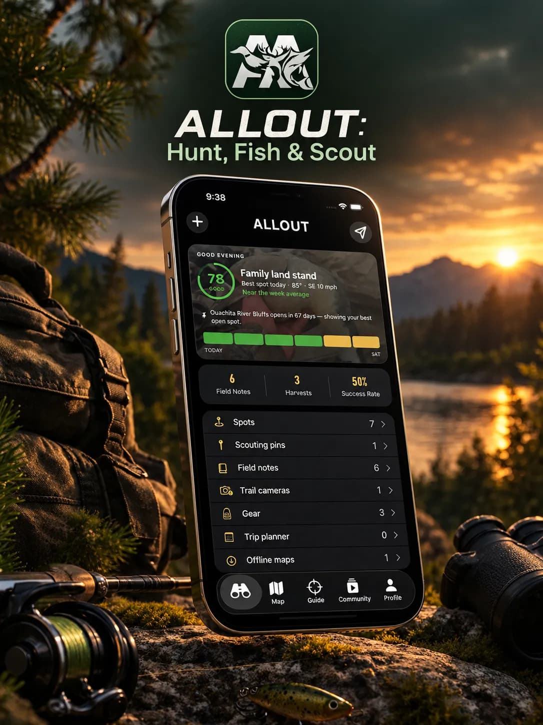 ALLOUT: Hunt, Fish & Scout